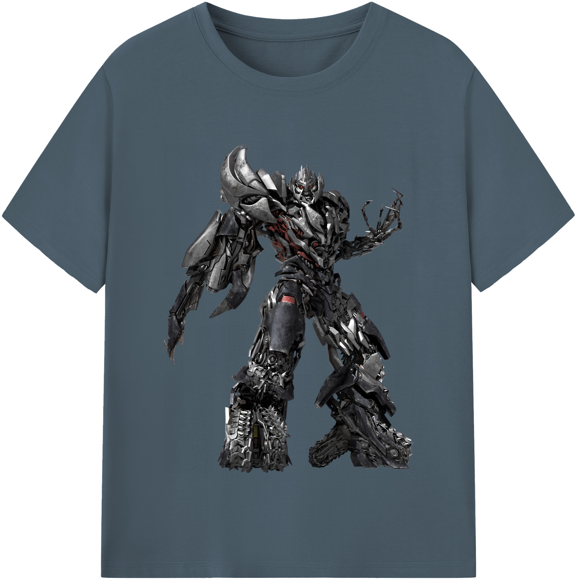 （画像用） Transformers トランスフォーマー 綿100％半袖Tシャツ（フロントプリント）